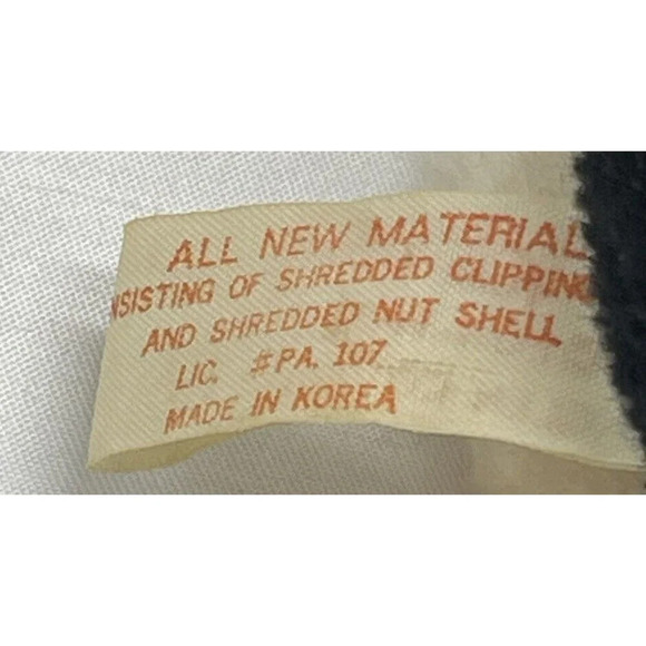 VINTAGE Fun World SKUNK Plush 5" Black and White Tail Stuffed Animal Toy RARE - Picture 13 of 14